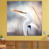 海の芸術によるエグレ素晴らしット キャンバスプリント (インサイチュ (リビング))