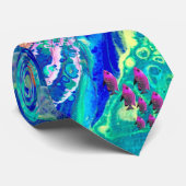 海の芸術のタイ、くらげのタイ、カメのタイ、イルカ、 ネクタイ (ロール)