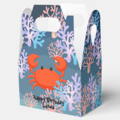 海の虹のパステルの下の子供の魔法のカニ フェイバーボックス (オープン)