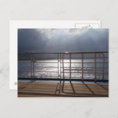 海の表示 ポストカード (正面/裏面)