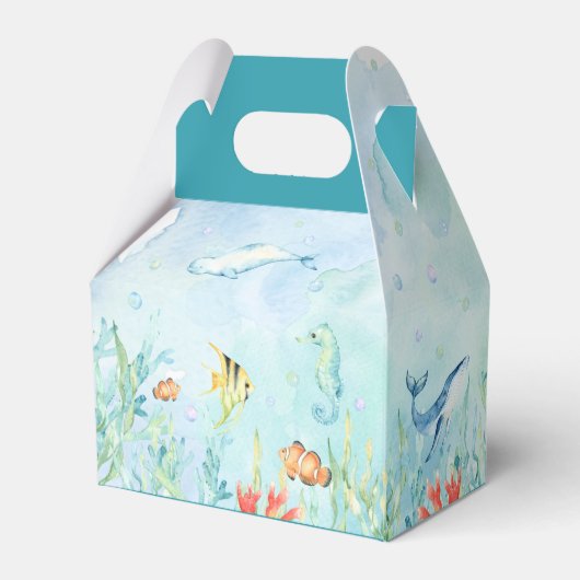 海の誕生日のお願い箱の下で フェイバーボックス (裏面サイド)