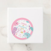 海の誕生日パーティーのプレゼントの下で フェイバータグ (インサイチュ)