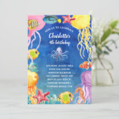 海の誕生日パーティーの下で 招待状 (スタンド正面)