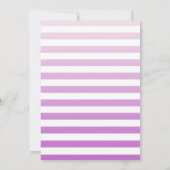 海の誕生日パーティーの下のマーメイド&ドルフィン 招待状 (裏面)