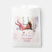 海の誕生日パーティーの下の人魚 フェイバーバッグ (正面)