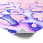 海の誕生日パーティーの下の人魚 ポスター (角)