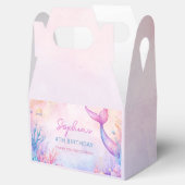 海の誕生日パーティーの下の女の子の人魚 フェイバーボックス (オープン)