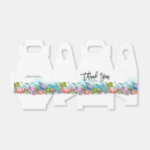 海の誕生日パーティーの下の水の色 フェイバーボックス (折り畳みなし)