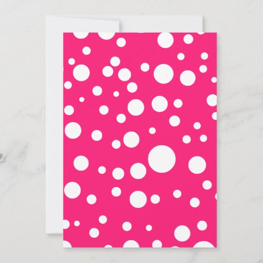 海の誕生日パーティーの下の魔法の人魚 招待状 (裏面)