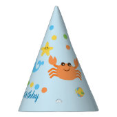 海の誕生日パーティーの帽子の下で パーティーハット (右)