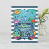 海の誕生日パーティーの招待状の下で 招待状 (スタンド正面)
