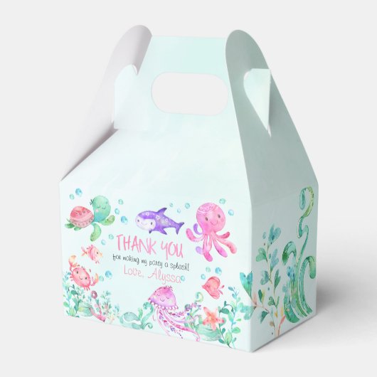 海の誕生日 フェイバーボックス (正面サイド)