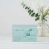 海の貝のぽっちゃりした名刺 名刺 (スタンド正面)