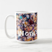 海の貝殻と小石 コーヒーマグカップ (左)