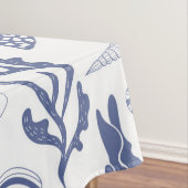 海の貝殻を使ったシームレスな模様 テーブルクロス (インサイチュ)