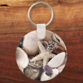 海の貝殻 キーホルダー (正面)