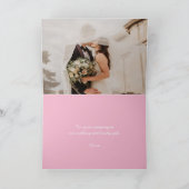 海の貝水の色のアートの中に写真感謝していあなた カード (内部)