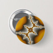 海の貝-フラクタルボタン 缶バッジ (正面&裏面)