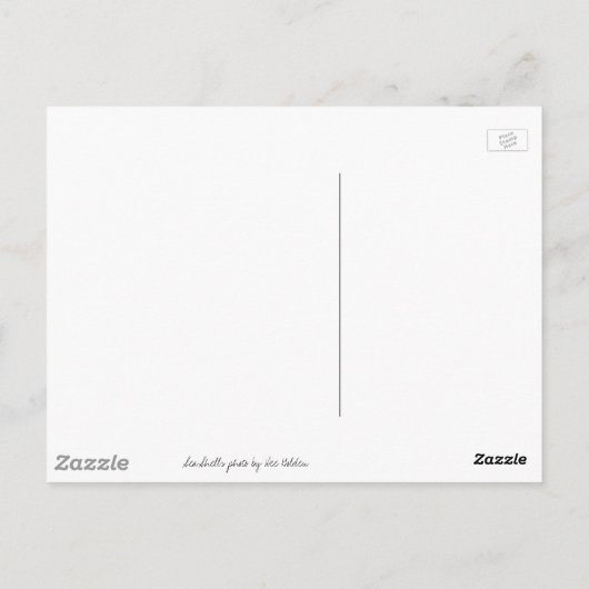 海の貝 ポストカード (裏面)