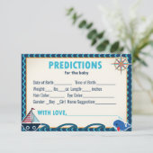 海の赤ちゃんのシャワー予測：赤ちゃんについて 招待状 (スタンド正面)