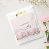 海の赤ちゃんシャワーの下で夢見る フェイバーバッグ (封をした状態)