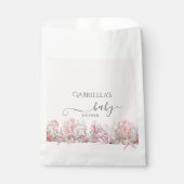 海の赤ちゃんシャワーの下で夢見る フェイバーバッグ (正面)