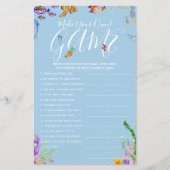 海の赤ちゃんシャワーの下で自分のゲームを作る (正面)