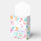 海の赤ちゃんシャワーの下で フェイバーボックス (オープン)