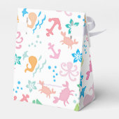 海の赤ちゃんシャワーの下で フェイバーボックス (裏面サイド)