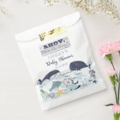 海の赤ちゃんシャワーの下の男の子だ フェイバーバッグ (封をした状態)