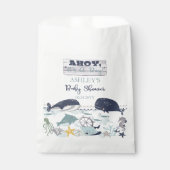 海の赤ちゃんシャワーの下の男の子だ フェイバーバッグ (正面)