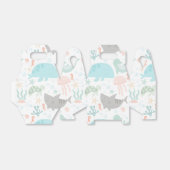 海の赤ちゃんシャワーの好意ボックスの下で フェイバーボックス (折り畳みなし)