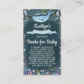 海の赤ちゃんシャワー予約のリクエストの下で エンクロージャーカード (正面)