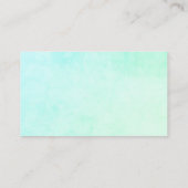 海の赤ちゃんベビーの下のウミガメのための本 エンクロージャーカード (裏面)