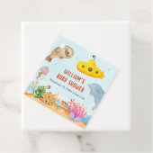 海の赤ちゃん航海ののシャワーの下で フェイバータグ (インサイチュ)