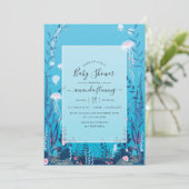 海の赤ちゃん航海ののシャワーの下で 招待状 (スタンド正面)