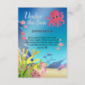 海の赤ん坊のシャワーの下の残骸 エンクロージャーカード (正面)