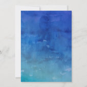 『海の赤ん坊のシャワー』 招待状 (裏面)