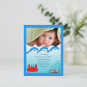 海の赤ん坊の少女の発表の下 案内状 (スタンド正面)