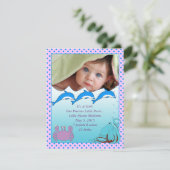 海の赤ん坊の少女の発表の下 案内状 (スタンド正面)