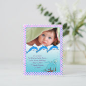 海の赤ん坊の少女の発表の下 案内状 (スタンド正面)