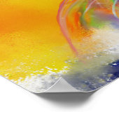 海の踊り ポスター (角)