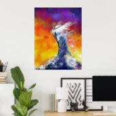 海の踊り ポスター (ホームオフィス)