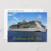 海の輝き王室の- カリブの ポストカード (正面/裏面)