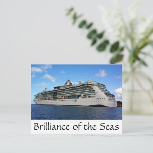 海の輝き ポストカード (スタンド正面)