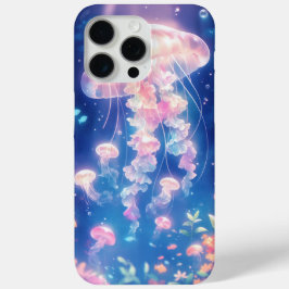 海の輝く幽霊 クラゲ iPhone 15 PRO MAXケース