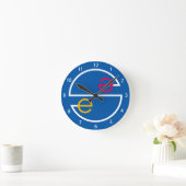 海の輪 ラウンド壁時計 (ホーム)