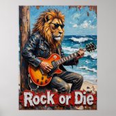 海の轟音：ポスト・パンク・ライオン ポスター (正面)