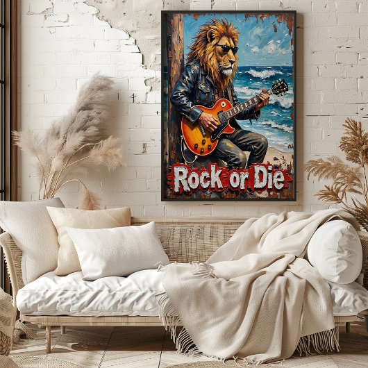 海の轟音：ポスト・パンク・ライオン ポスター