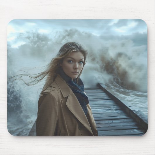 海の轟音 マウスパッド (正面)